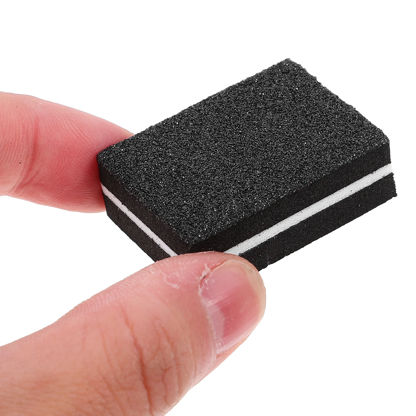 Compact Nail Buffing Block Gentle Sponge Material for Shaping Polishing Acrylic Nails Mini Buffer Hand Sanding Block