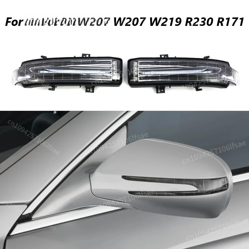 

Left & Right Car Rear View Mirror Turn Signal Light Lamp For Mercedes-Benz W207 W219 R230 R171 E-Coupe CLS SL SLK Class