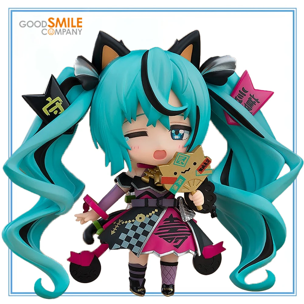 

Original in Stock Good Smile Company Nendoroid (#2759) Vocaloid Hatsune Miku Black Maneki Miku Ver Anime Figure Action Figure