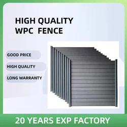 Low Maintenance WPC Fencing Easy Install Waterproof Anti-UV Swimming Pool Garden Wood Plastic Composite Trellis