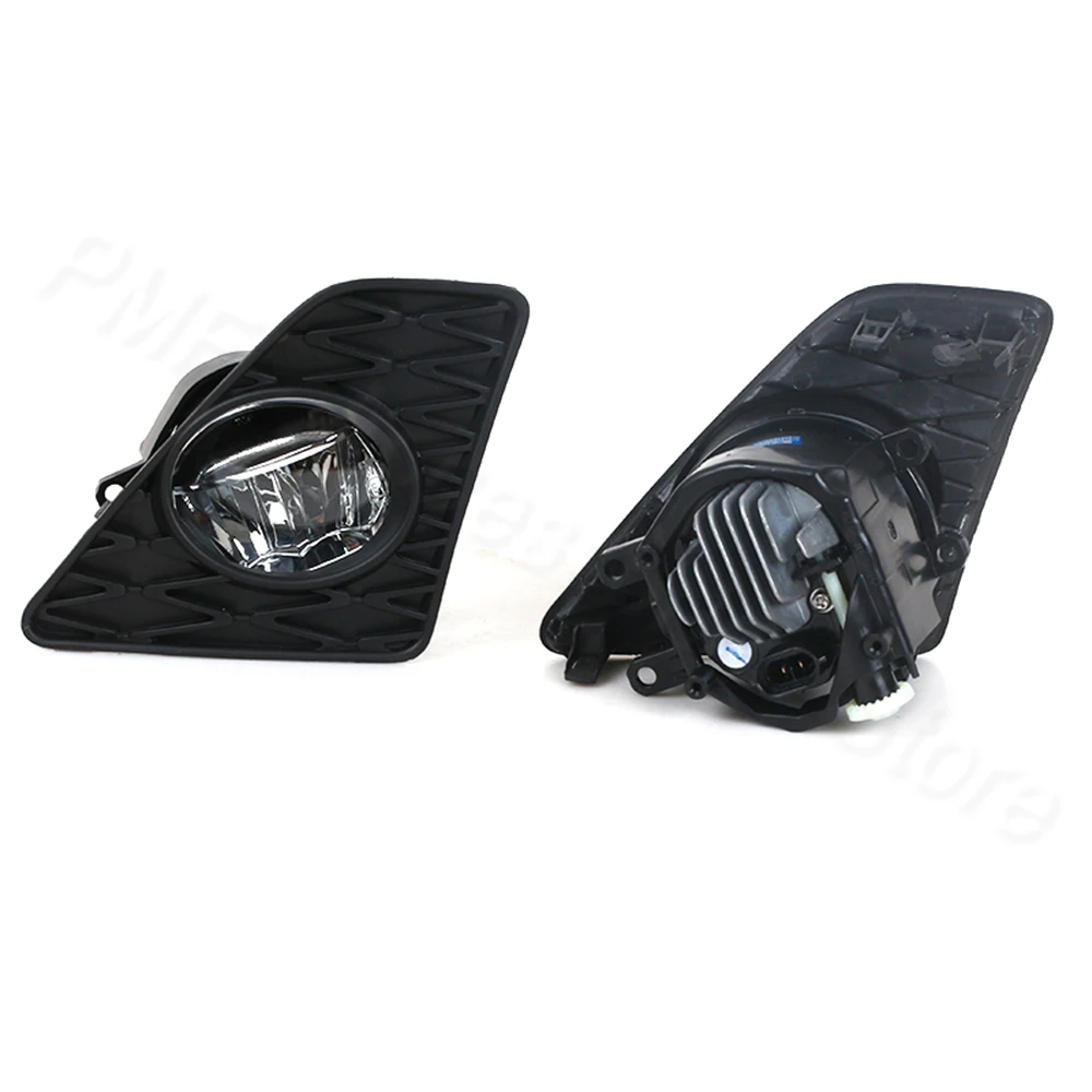 PMFC LED Front Bumper Fog Light Foglamp Grilles For Lexus GS350 GS450h F Sport Model 2013 2014 2015 8122012230 8121012230