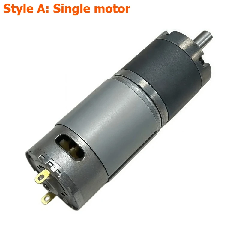 36GM-550 DC reduction motor, 12V/24V, high torque, reversible operation, small motor with speed regulator