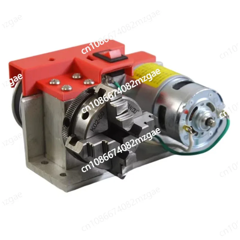With 4-jaw Chuck with 775 Motor Miniature Wood Lathe