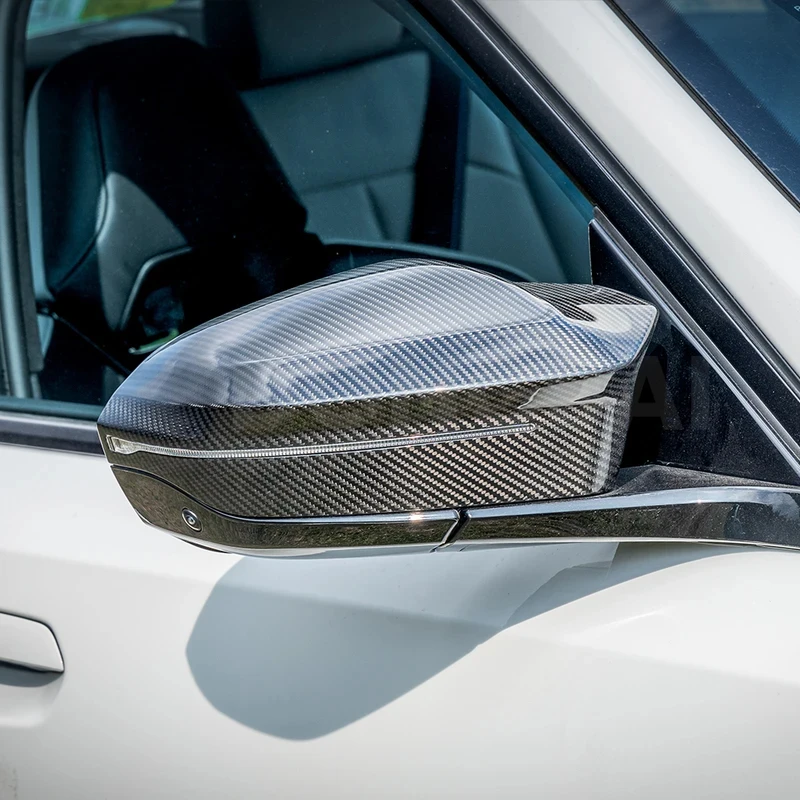 

D M5 Style Dry Carbon Fiber Mirror Caps for G60 G61 G68 G90 G99 G70 2024+