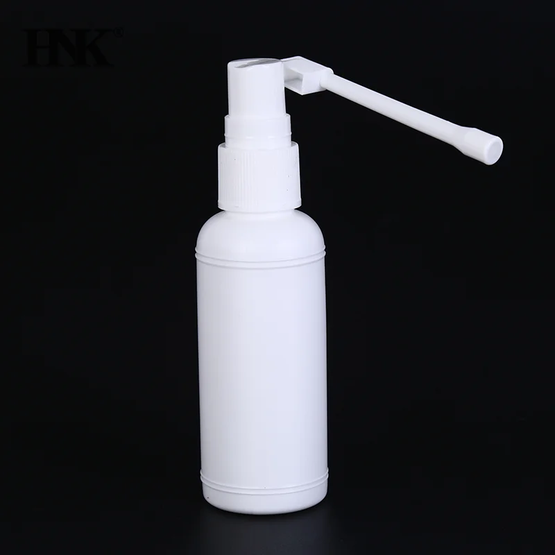 1Pcs 20/50ml Empty Nasal Spray Bottle White Air Flight Travel Tools Plastic Perfume Makeup Atomizer