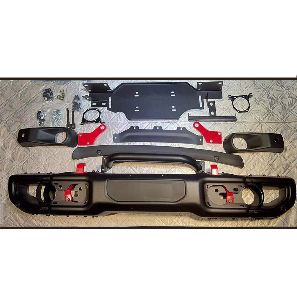 

НОВЫЙ передний бампер из алюминиевого сплава подходит для Jeep Wran gler JLU