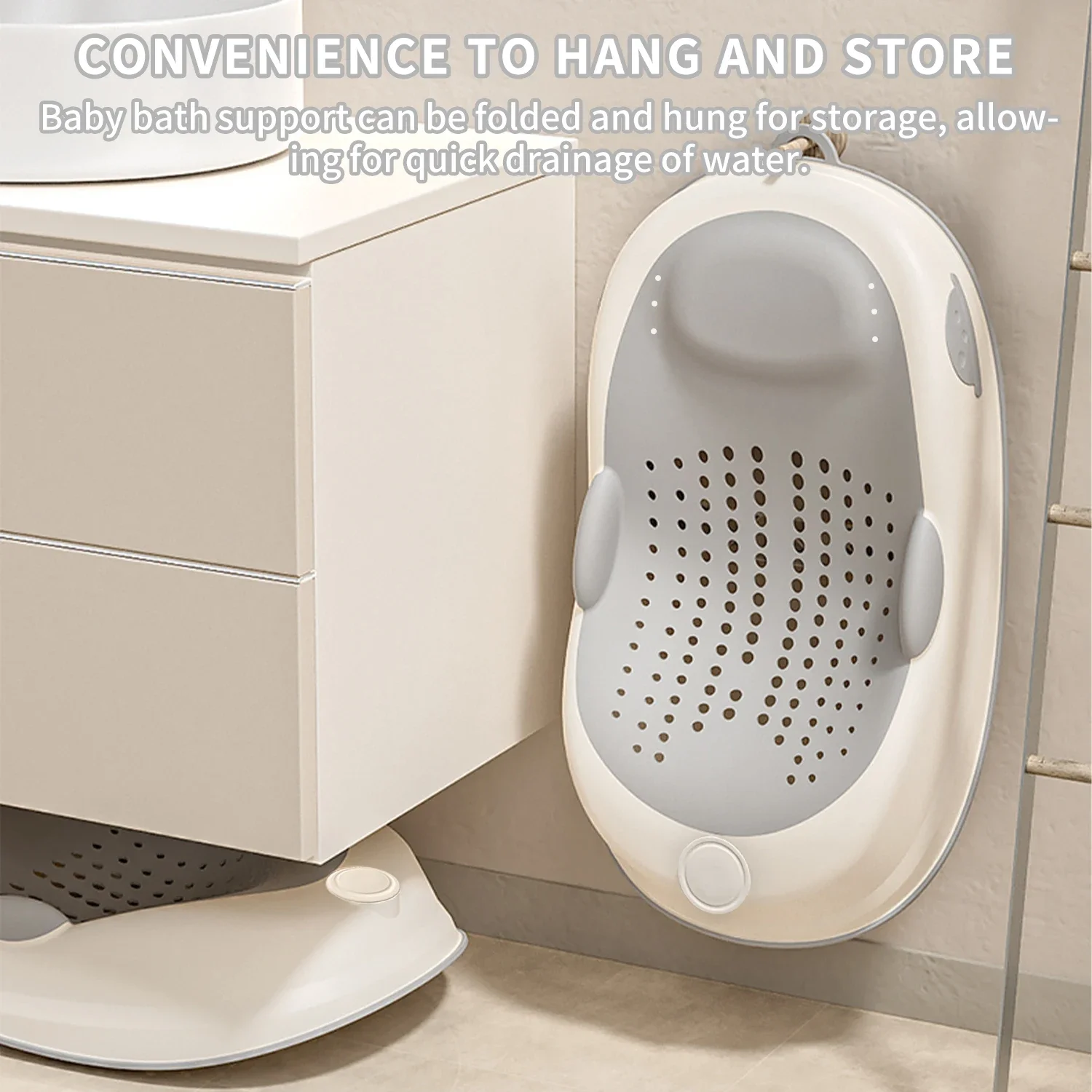 Ergonomic Baby Bath Support 4