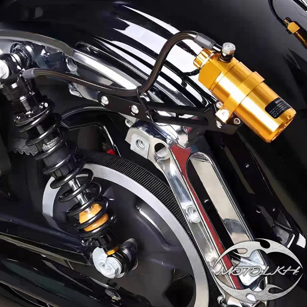 

Motorcycle Remote Reservoir Rear Suspension Shocks FOR Harley Touring Road King FLHRXS Street Glide CVO Road Glide 2014-2024