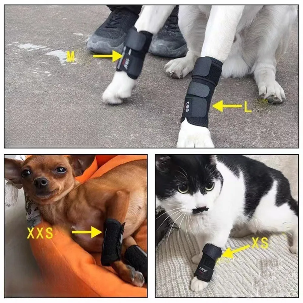 Dog Fracture Fixation Splint To Protect The Joints Leg Guards Lying Hoof O-Leg Correction Cat Sprain Pet Supplies