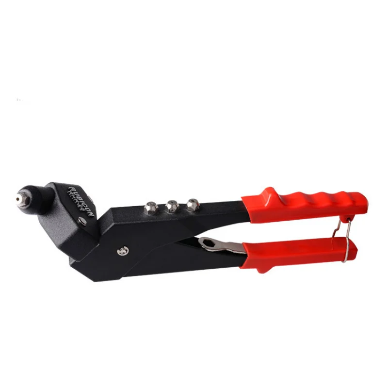 Pistola de rebitagem manual japonesa RUBICON RHR-08 Robin Hood 360 graus