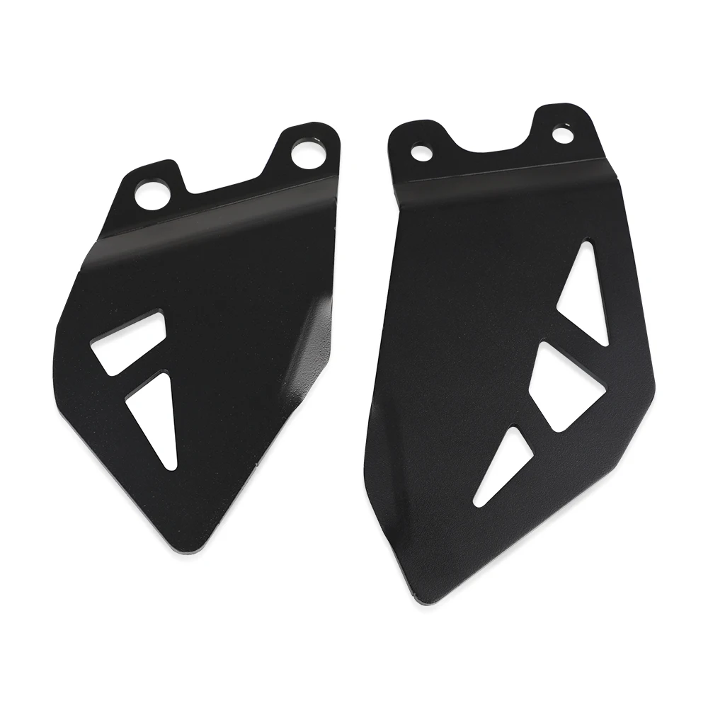 

For KAWASAKI NINJA ZX10R ZX10RR 2011-2020 2018 2019 Foot Peg Heel Plates Guard ZX-10R ZX-10RR Footrest Hanger Pedal Protector