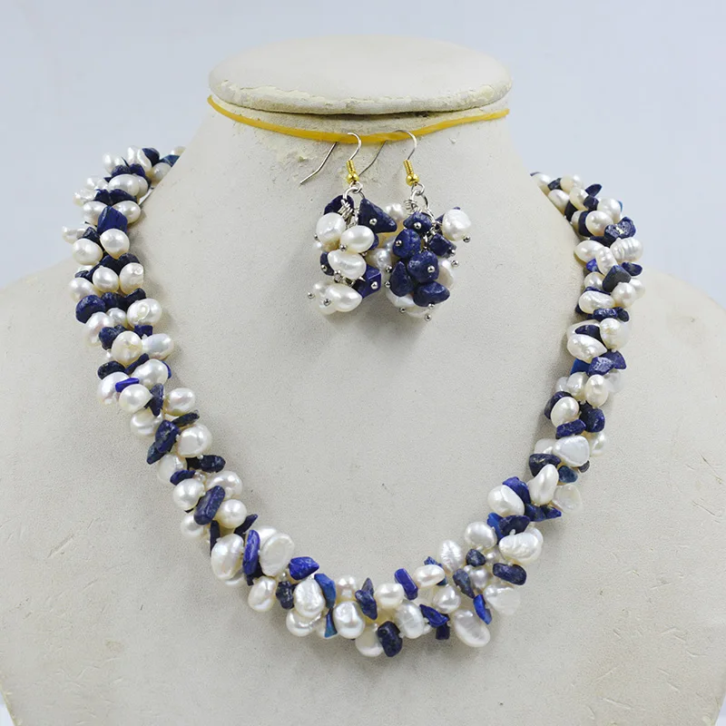 the last one! 9MM natural black Baroque sea pearl necklace, 18\