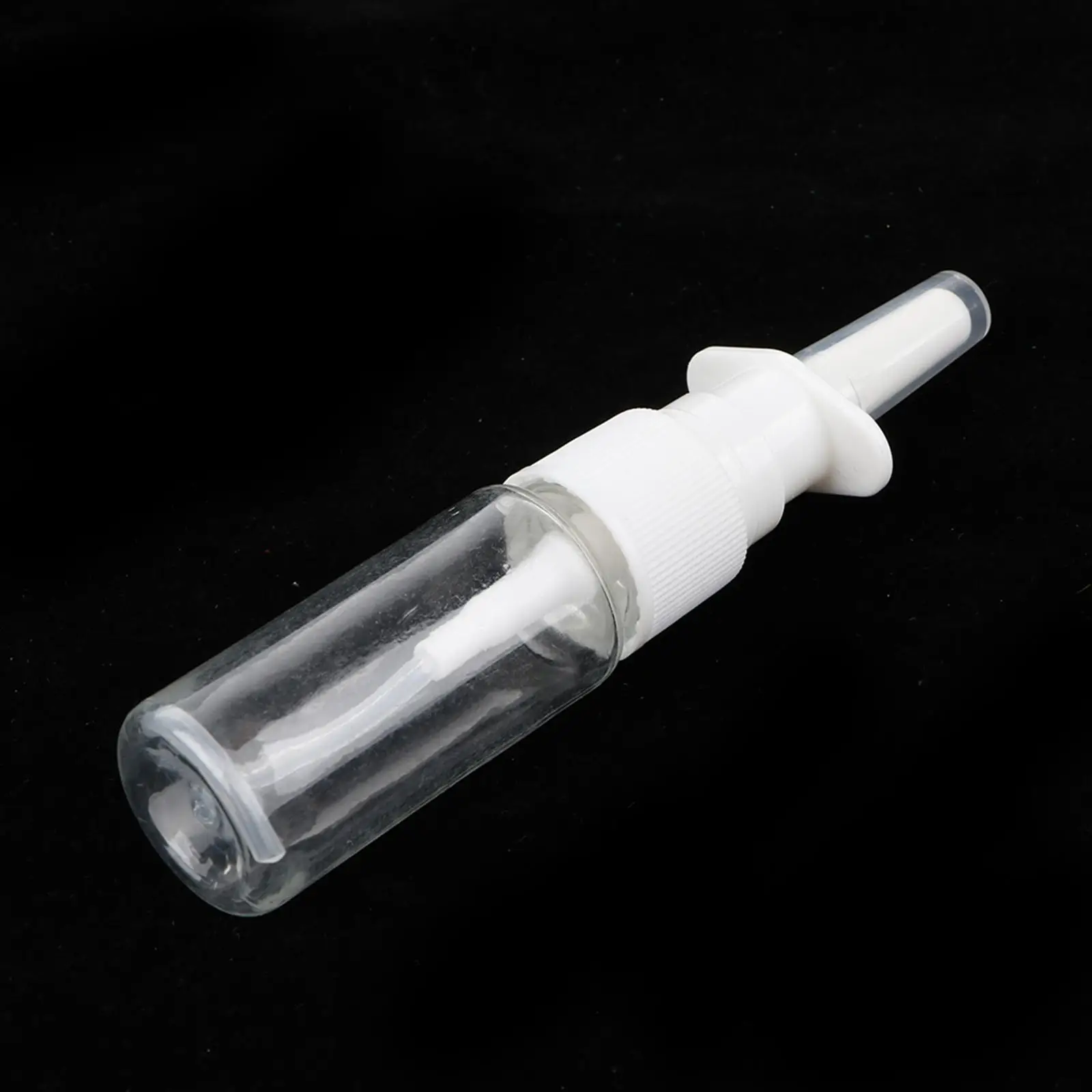 20pcs Portable Clear Empty Refillable Nasal Spray Cosmetic Liquid Bottles Fine Mist Nose Vials 10/15/30ml