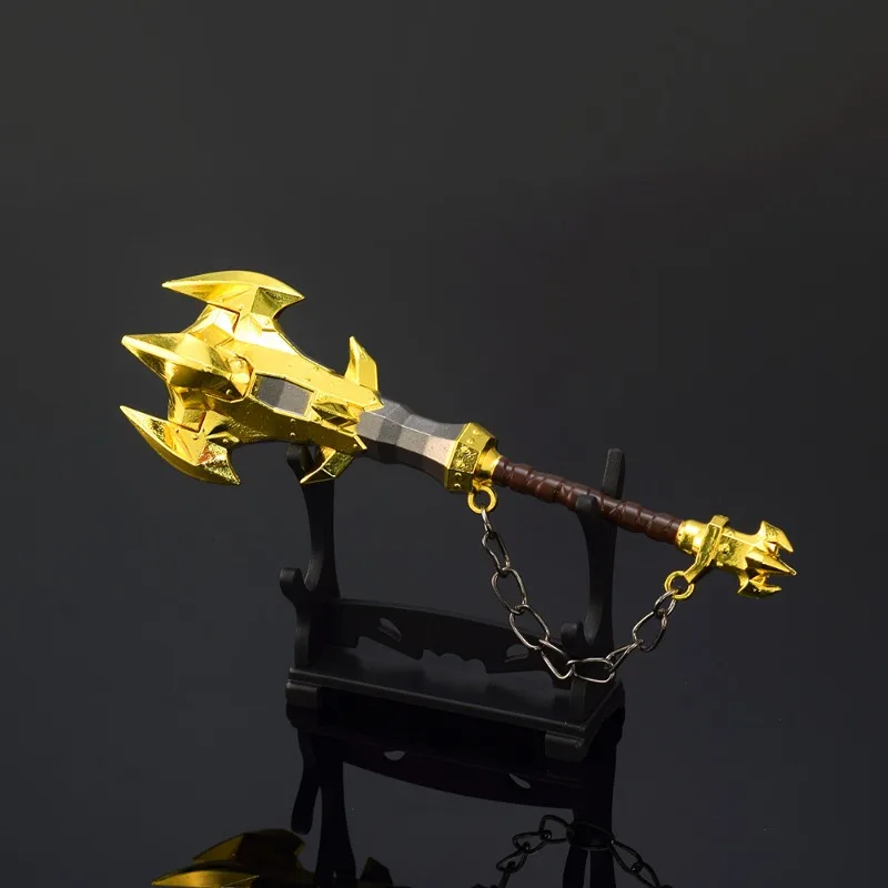 15Cm Tranen Van Het Koninkrijkswapen Woeste Lynel Crusher Spel Perifere Metalen Zwaard Sleutelhangers Ornament Ambachtelijke Collectie Model Speelgoed