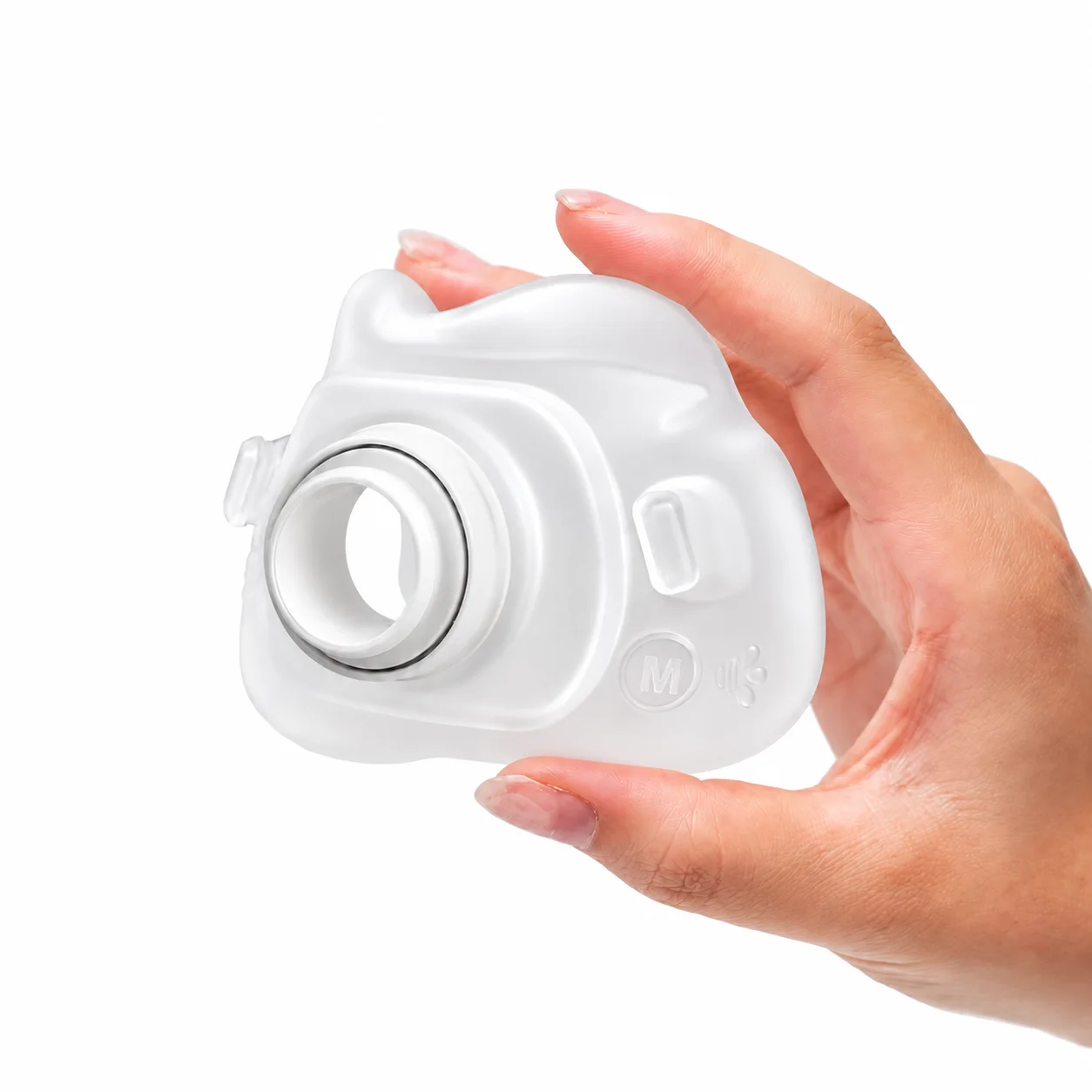 Silicone Replacement Cushion Compatible with AirFit F40 CPAP Full Face Mask SW M L  Soft Flexible Seal Mask Accessory