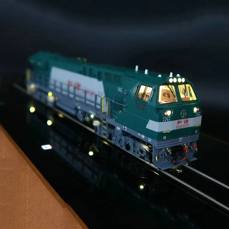 Modello di treno HO tipo 1/87 HXN5 0318 tipo Tianchao rame Diesel locomotiva Rail Car giocattolo regalo di compleanno