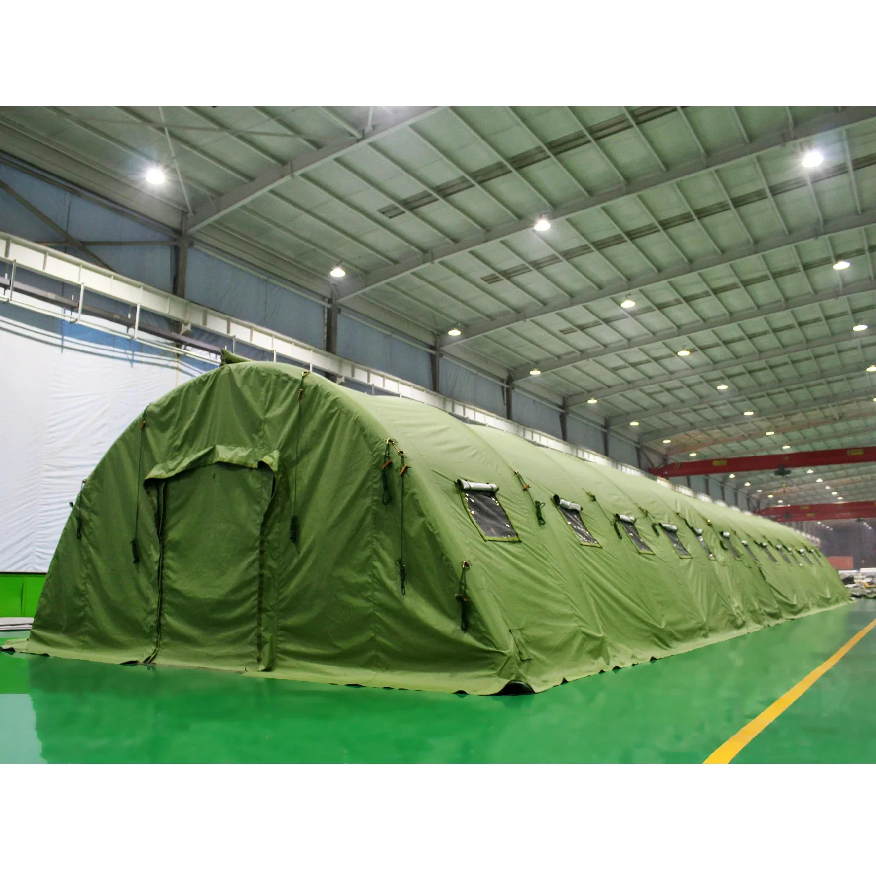 Waterproof and Fire-Resistant Airtight Hospital Tent Inflatable Medical Rehab Tent Mobile Rescue Tent for Emergency Insolation