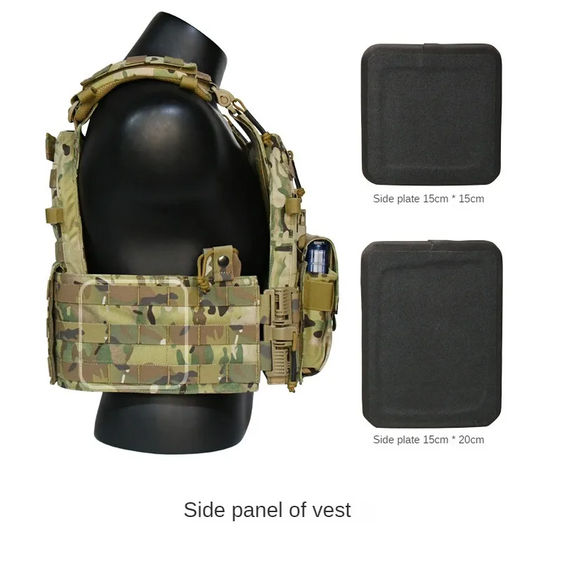 Nylon tactical vest Body armor hunting camouflage training uniform aircraft carrier vest Combat MOLLE Military vest, outdoor sof