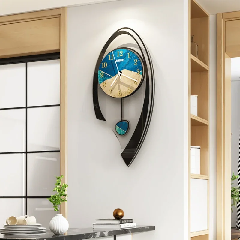 

Silent Decorative Large Wall Clock Modern Design Creative Unusual Wall Clock Electronic Watches Reloj Pared on sale