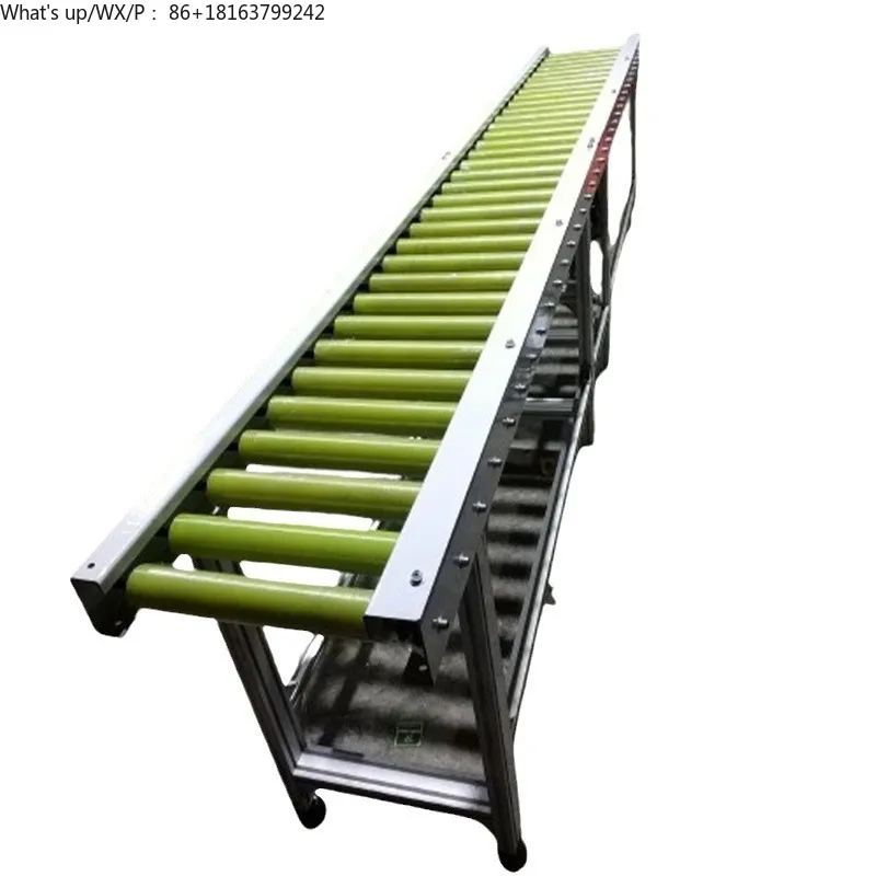 

Factory Warehouse No Power No Power Manual Gravity Roller Conveyor System Electric Roller Conveyor