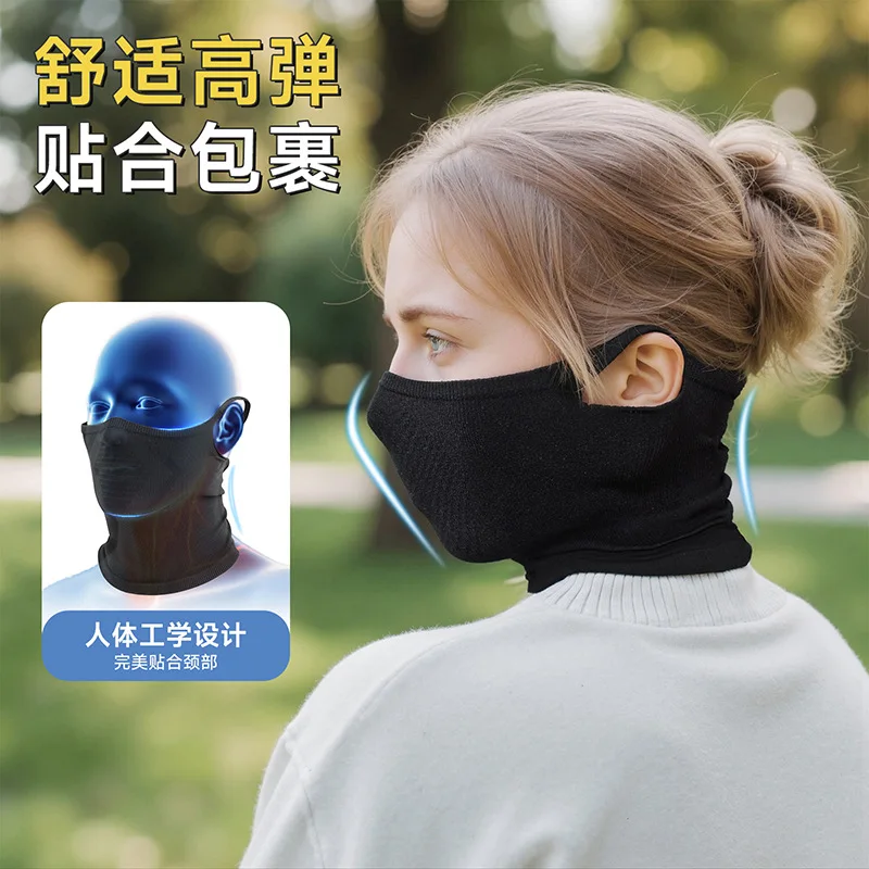 Spring and summer outdoor cycling masks, windproof cycling masks, headgear, men's and women's motorcycle headgear, breathable