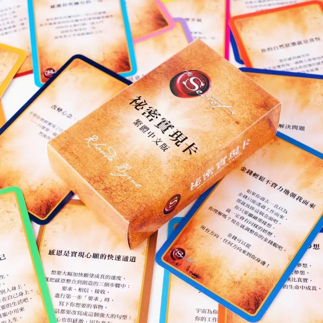 10.3*6cm - Edição Tradicional Chinesa |   Baralho de Afirmações Diárias da Lei da Atração de Rhonda Byrne: As Cartas Secretas de Manifestação