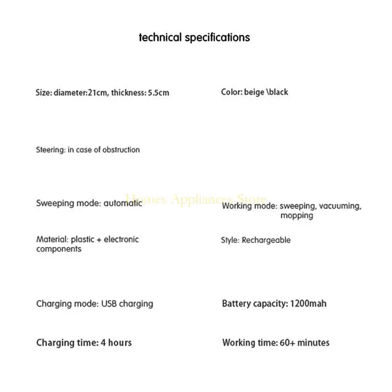 D0AB 1200MAH STEPING ROBOT AUTOMATICO ROBOT STEPETTO AUTOMATICO RICONOSCI A ORACOLO Ultra-silenziosi robot pulizia della