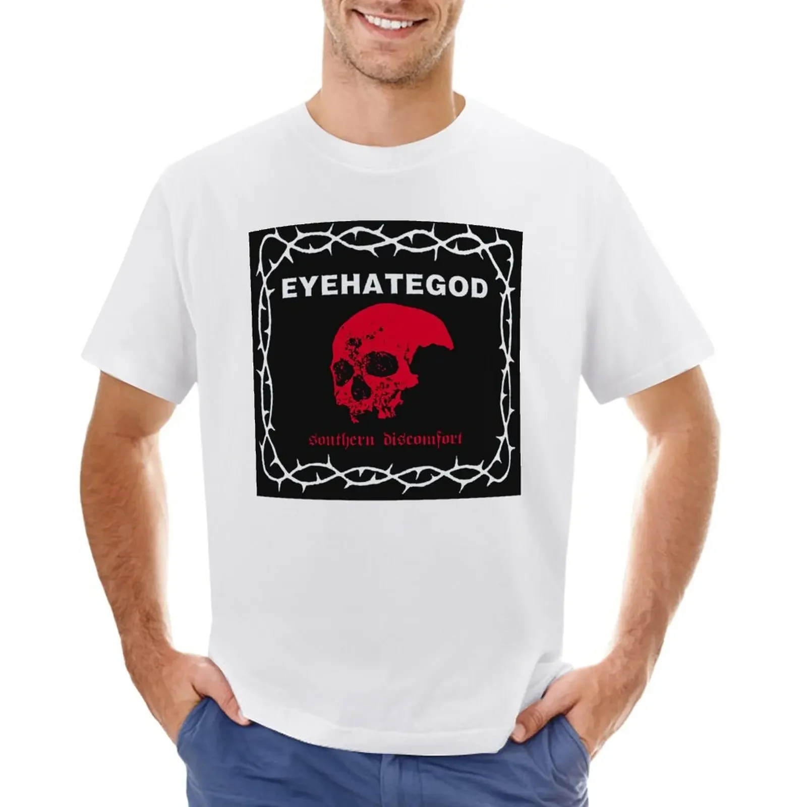 eyehategod band best seller T-Shirt sweat shirt summer tops oversized t shirts for men fashion New Arrival Cotton Short Sleeve