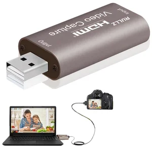 4K 1080p USB 3.0 USB 2.0 HDMI GRABBER Box Game quay video cho máy ảnh DVD PS4 Ghi lại tấm video phát trực tiếp 10 Tấm chụp mới bán hàng chính - №6