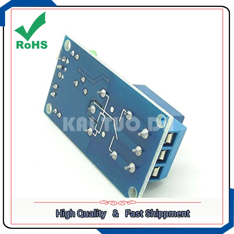 Photodiode sensor plus 12V relay light control switch module to find the light detection switch board