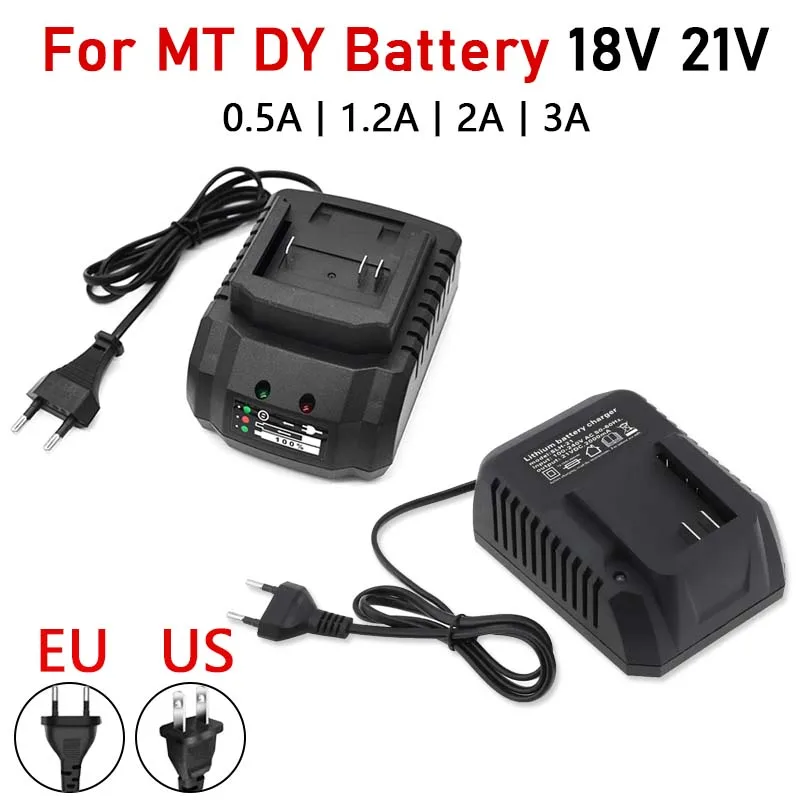 

Зарядное устройство для литиевых аккумуляторов Makita DY 21V 2A, адаптеры питания с вилками EU/US, трансформатор для электроинструментов