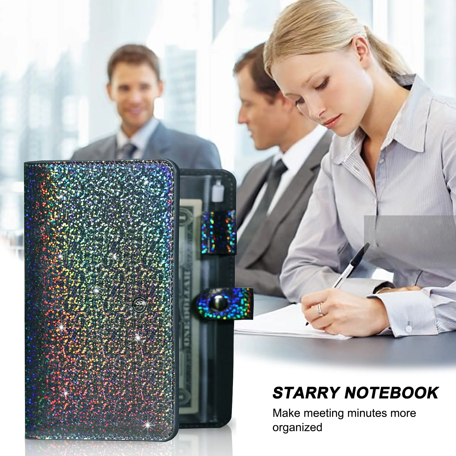 A6 Orçamento Binder Notebook com bolsos, Envelopes De Dinheiro Set, Dinheiro Economizando Bill Organizador, 2022