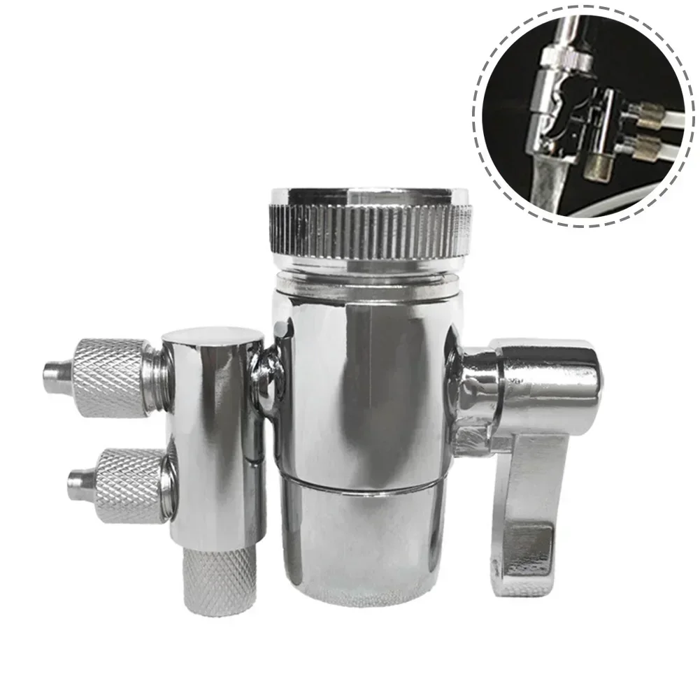 M22 Two Way Faucet Adapter Diverter Valve For Water Filters Purifiers 1/4