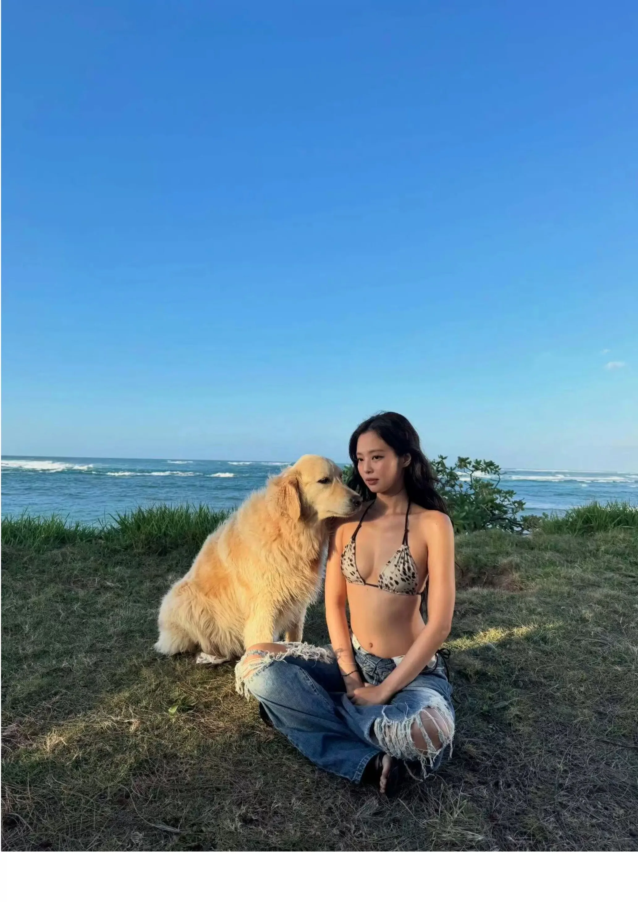 

Low Waist Blue Denim Jeans Vintage Style with Hole Design for Women Trendy And Spicy Long Pants Korean Style Spring 2026