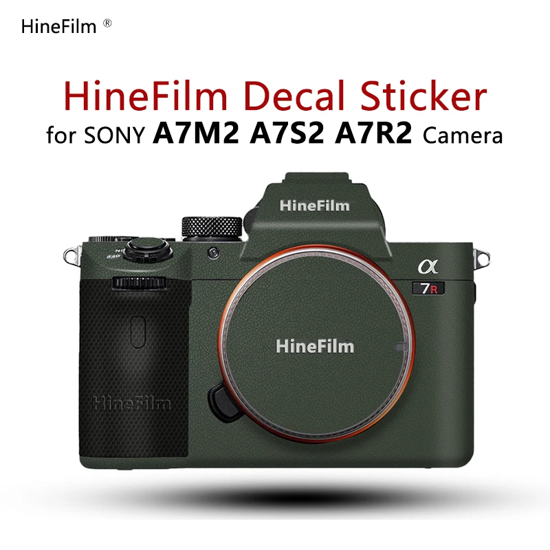 Piel personalizada para Sony A7M2 A7RM2 A7SM2 A72 A7R2 calcomanía película protectora de la cámara para Sony A7II A7RII A7SII A7S2