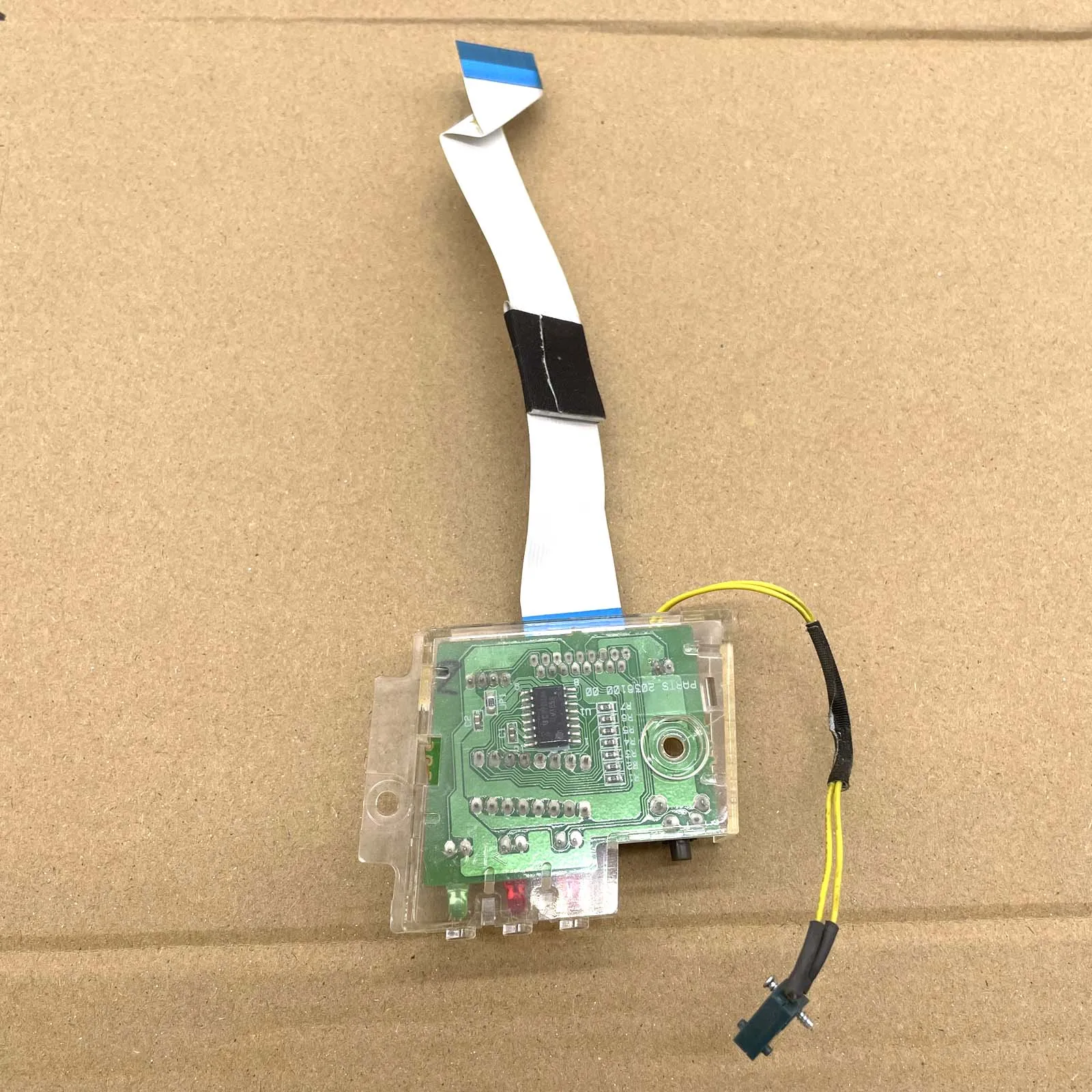 Placa de botão de interruptor com luz indicadora adequada para peças de impressora EPSON L90 TM-T90