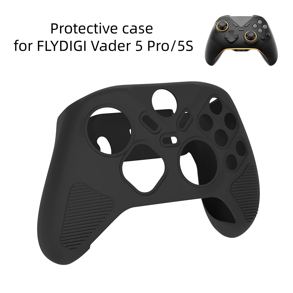 

For FLYDIGI Vader 5S game console silicone case drop protection simple solid color case