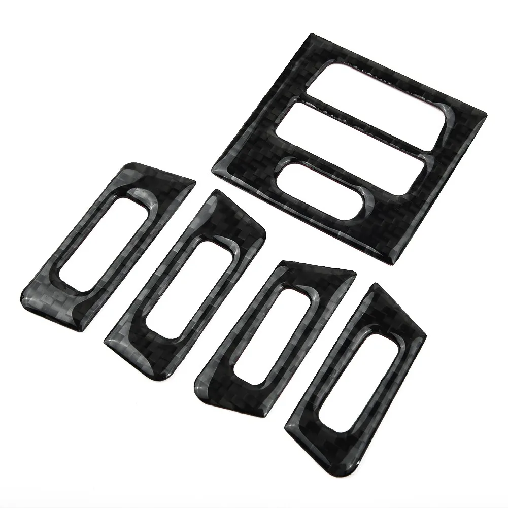 

Car Interior Central Air Vent Outlet Trim For BMW E90 E92 E93 2005-2012 Carbon Fiber Air Vent Outlet Trim Covers