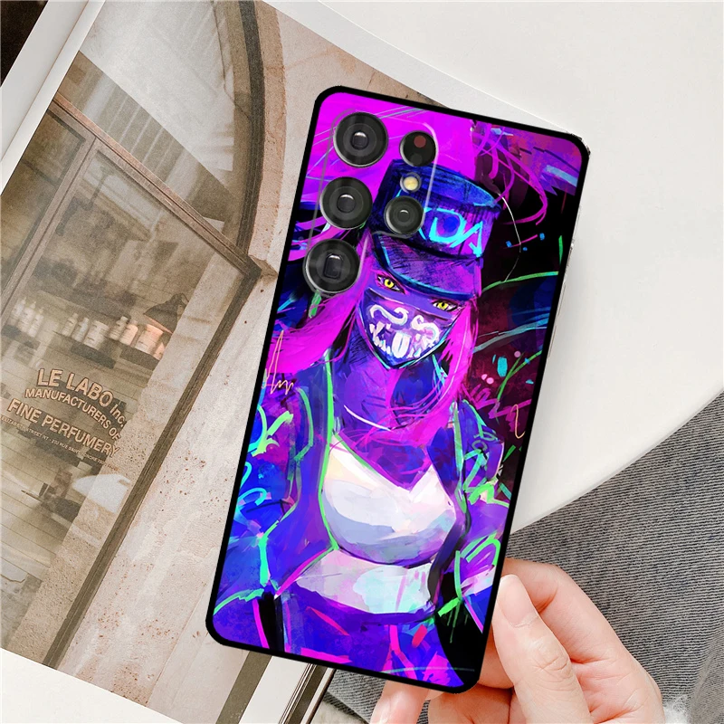 Cyberpunk For Samsung Galaxy S22 Ultra S21 Ultra Note 20 S20 FE S8 S9 S10 Note 10 Plus Phone Case