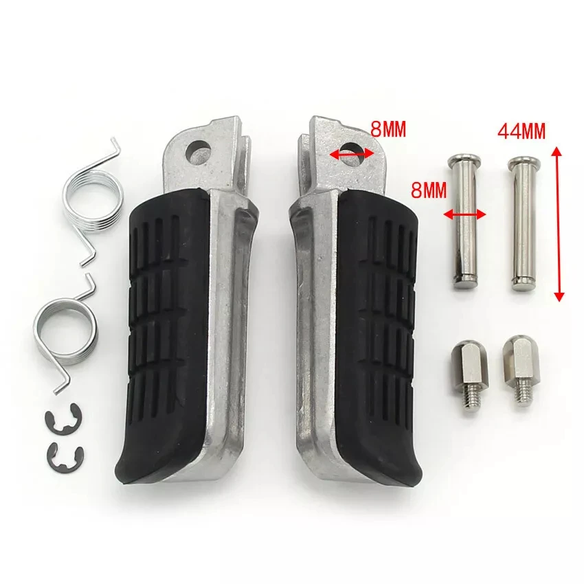 Motorcycle Front Footrest Foot Pegs Pedals Fits for CB400 SF CB600 CBR600 CBR750F 1000F CB750 1300SF F2 F3 VTR1000F VFR800CB