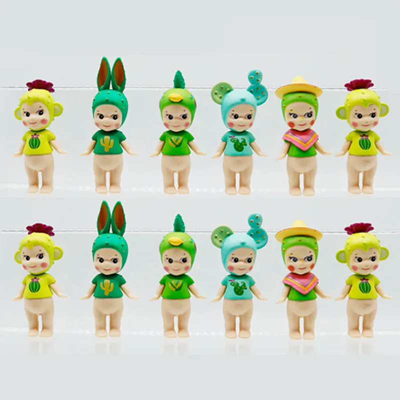 Seri Sony Angel baru, figurine anime blind box, ornamen meja, boneka lucu, ornamen mobil trendi, mainan anak-anak, hadiah ulang tahun