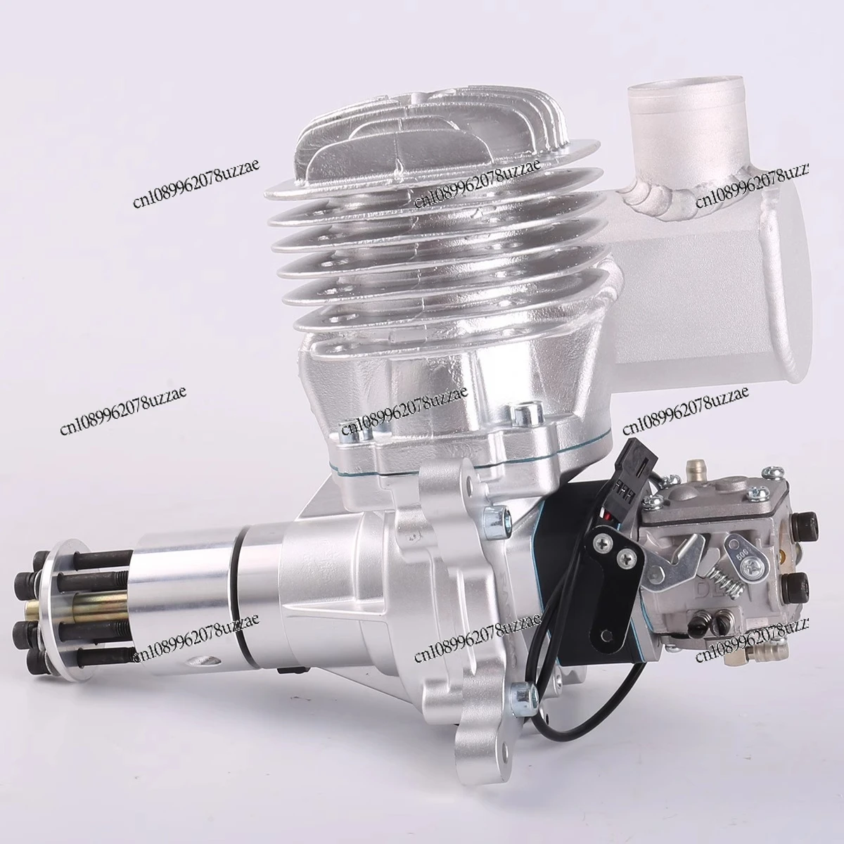 85 Model Gasoline Engine Natural Air Cooled Hand Start 85CC Displacement Single Cylinder Two Stroke Side Exhaust