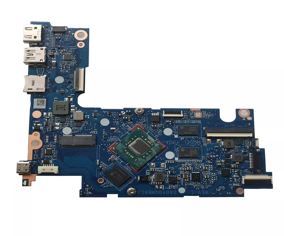 

L44436-601 L44436-001 For HP Stream 11-AK0035NR 11-AK0020NR Motherboard N4000 4GB 32G EMMC 100% Full Tested