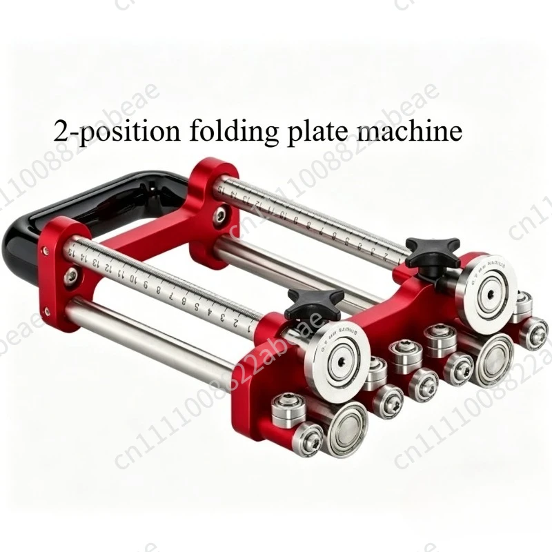 Industrial Grade Sheet Metal Roller 2-Station Bender Aluminum Stainless Steel Construction Ergonomic Design Lightweight Portable