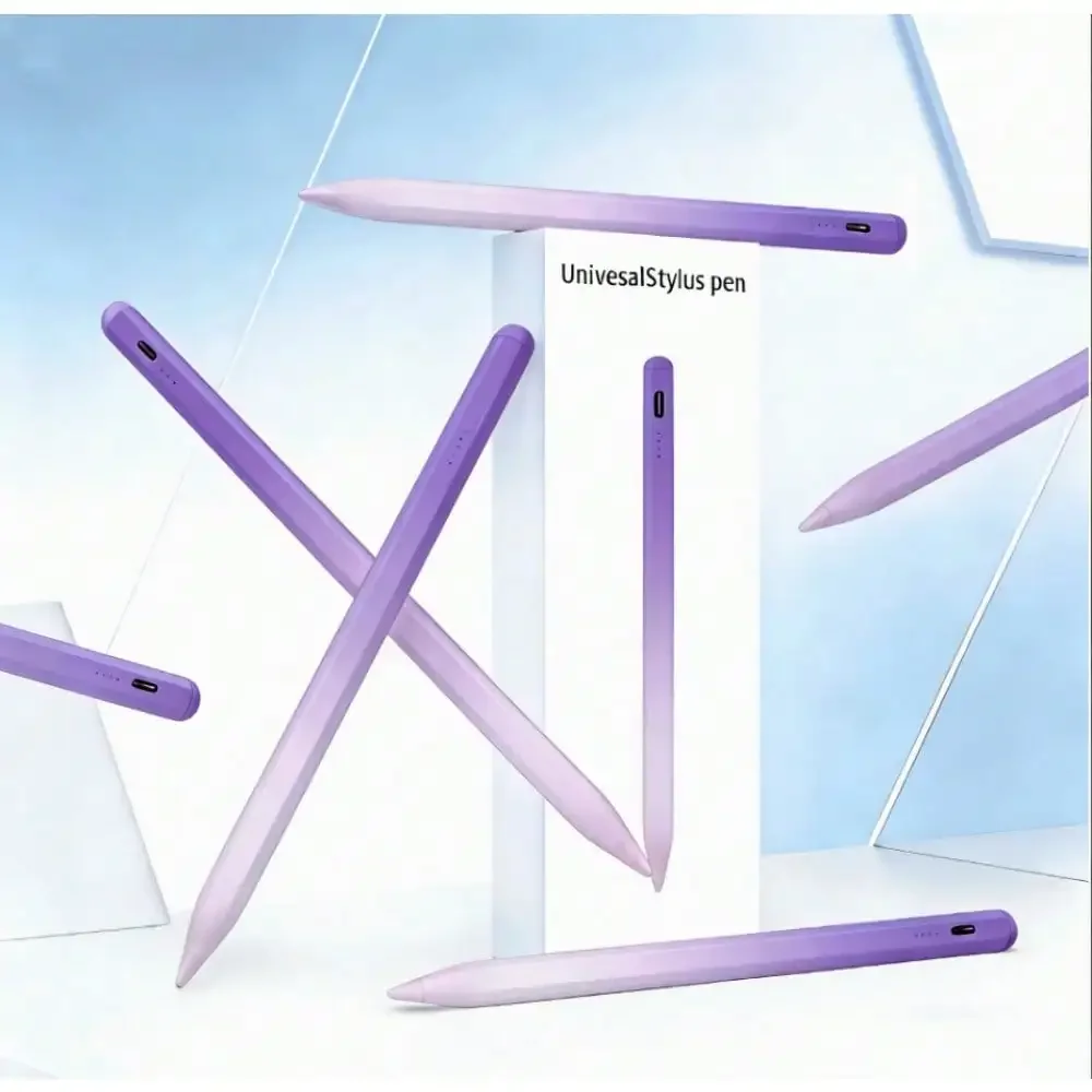 New For Ipad Special Stylus Pen, One-Touch Startup, Apple Pen With Battery Display,  ForIpad Mini Devices, Electronic Stylus Pen With Tilt Sensitivity, Anti-Drop Handwritten Function, With 3 Interchangeable Pen Heads For Electronic Signature，
