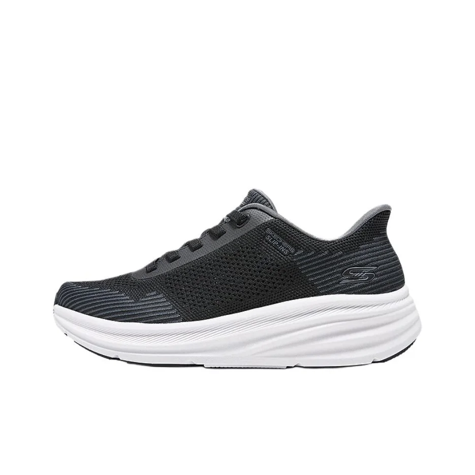 Skechers Bob's SPORT Lightweight Rebound Lightweight Rebound Low top Running Shoes Women's Black 117761-BLK