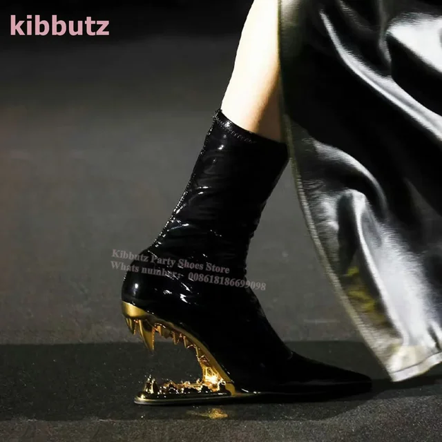 The giant heeled ankle boots hot sale
