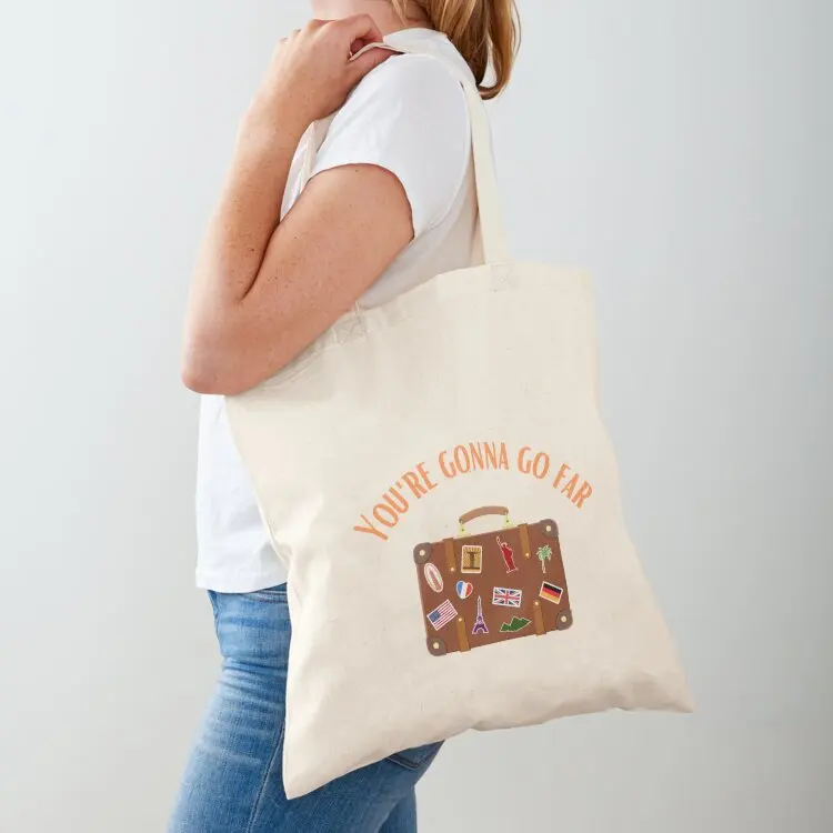 

Сумка-тоут Youre Gonna Go Far, большая вместительная сумка, женская сумка, сумка на заказ, милая сумка-тоут