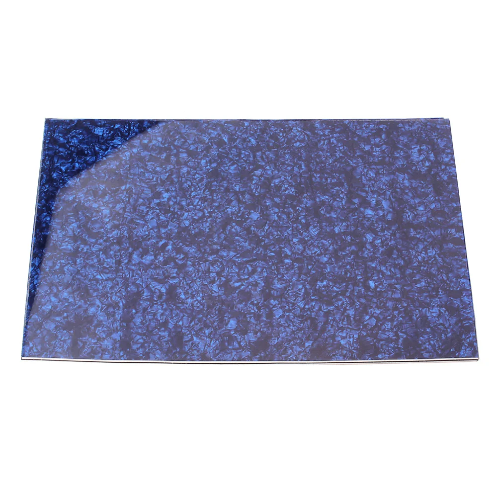 

44 x 29cm Self Adhesive Acoustic Guitar Scratch Plate Pickguard Sheet 3Ply DIY Guitar Bass Pickguard Blank Pickguard Sheet