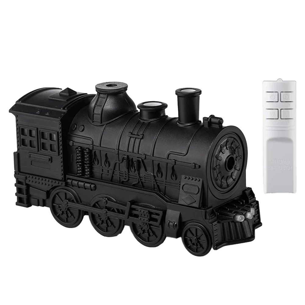 Train Shaped Humidifier Featuring Adjustable Light Settings and Remote Control for Enhanced Relaxation Experience